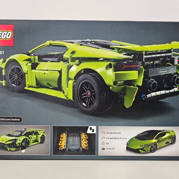 LEGO 42161 Lamborghini Huracan Tecnica 806 pcs - Sealed & Authentic - Picture 6 of 9